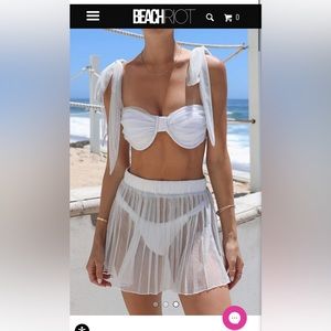 Beach Riot Drea top & Briar skirt